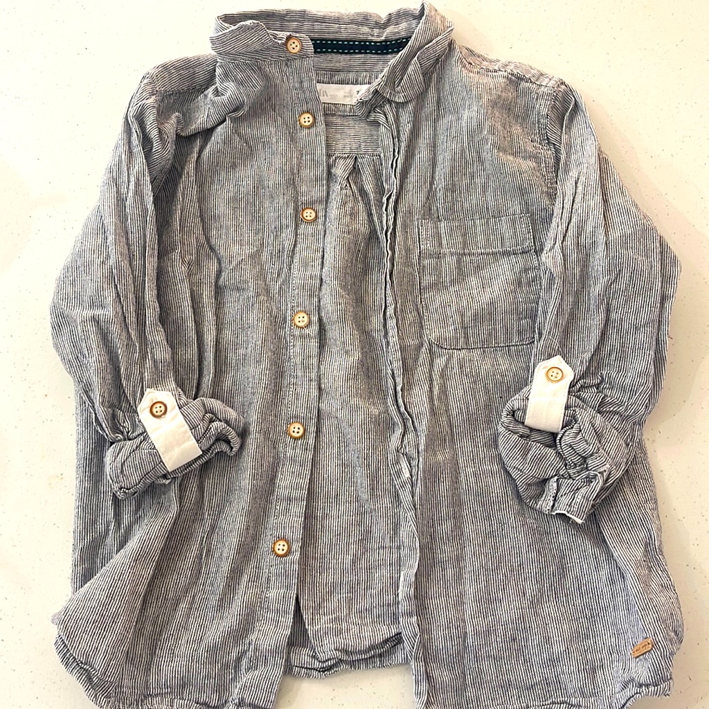 Zara Easter Button Down